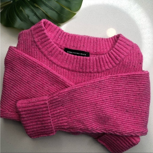 Something navy crew neck sweater - Picture 5 of 7